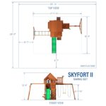 Skyfort II Swing Set - Image 2