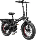 Heybike Fat Tire Mountain Electric Bikes, 1200 W, 45 Miles, 1~3 Pedal Assist, Greys