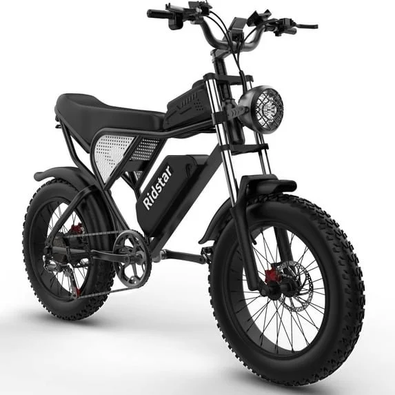 a1-161-1 Ridstar Electric Bike for Adults 1500w 33mph,48v 20ah Electrics Bicycle,20″ Fat Tire,7-Speed Mountain Bikes Ul2849 - Image 1