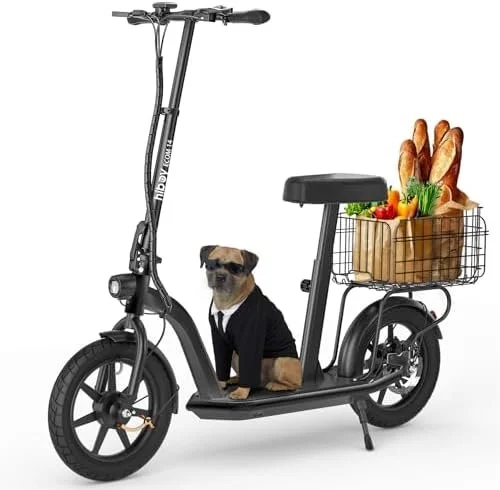 a1-182-1 Hiboy MAX Pro Electric Scooter, 46.6 Mi Long Range, 22 MPH Power by 650W MAX Motor, 11” Pneumatic Tires, Split Hub Design, Dual Suspensions, 265lbs MAX Load, Commuting Electric Scooters for Adults - Image 1