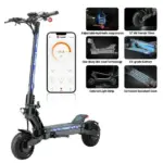 M YUME SCOOTER Hawk Dual Motor Electrics Scooters for Adults 2400W 43MPH 43Miles Long Rang E-Scooters
