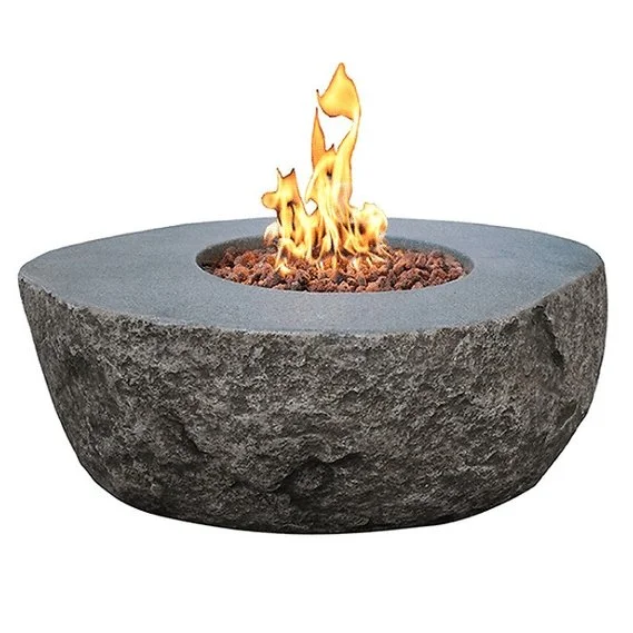a1-205-1-1 Elementi Boulder Outdoor Fire Pits Tables - Image 1