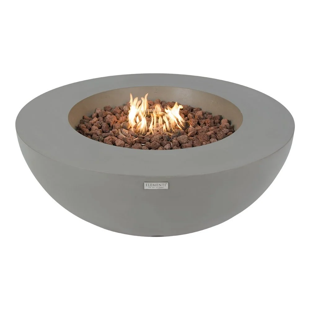 a1-215-1-1 Orren Ellis Lunar Bowl / Roca Outdoor Concrete Fires Pits - Image 1