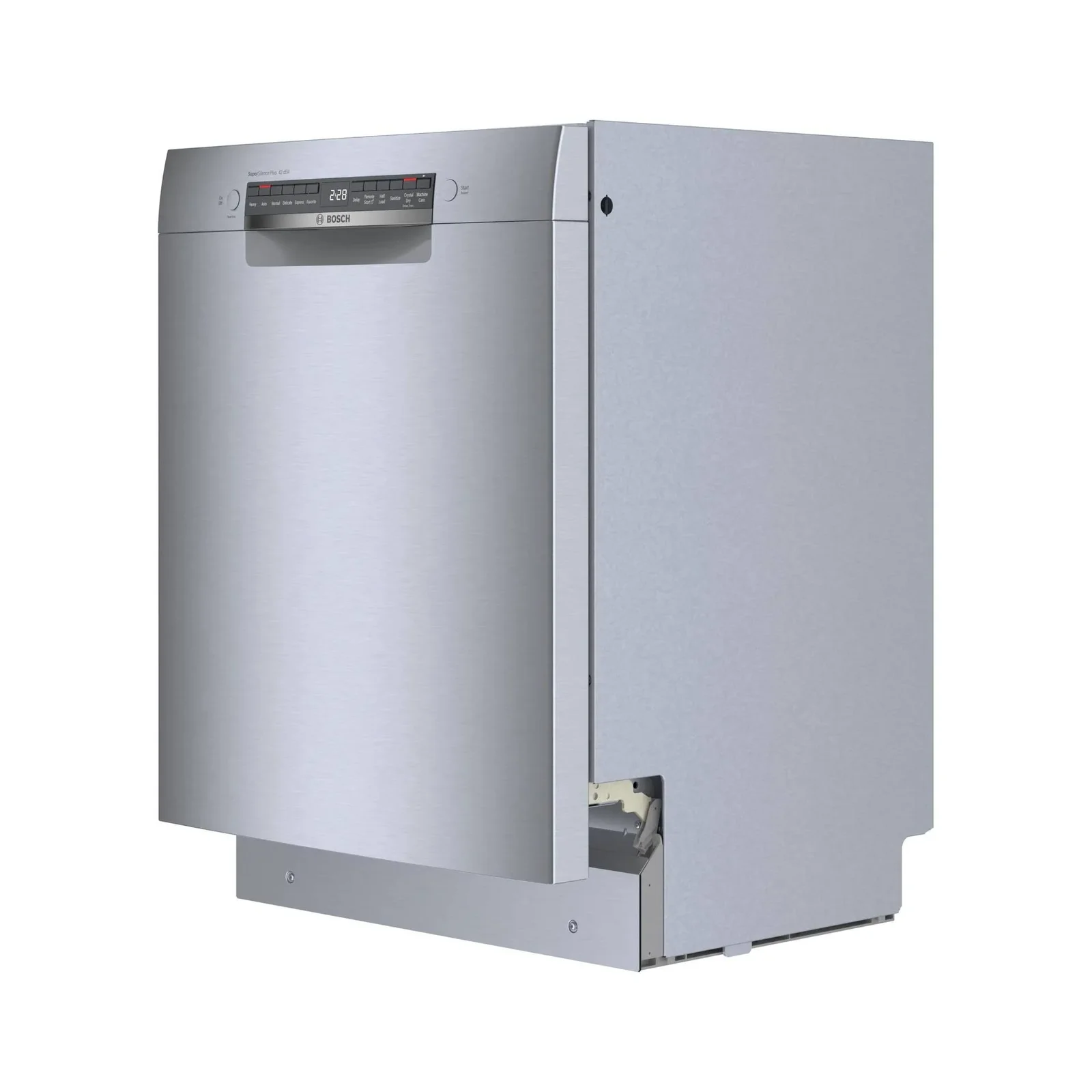 a1-27-1 Bosch 800 Series 24 in. Top Control Smart Dishwashers with 42 dBa Sound Level, 3rd-Rack, CrystalDry & Pockets – Stainless Steel - Image 1