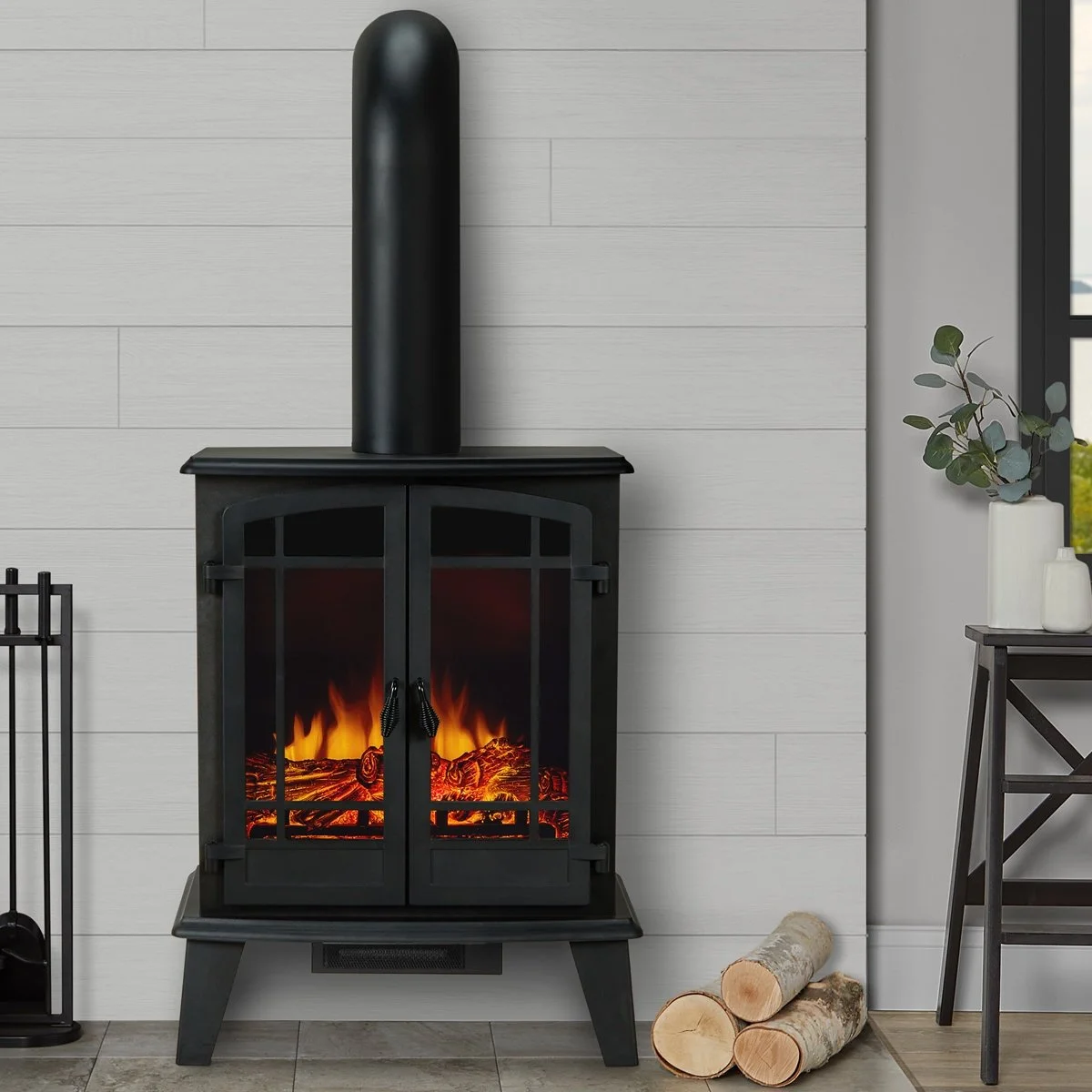 a1-284-1-1 Real Flame Foster 25″ Electric Fireplaces. - Image 1