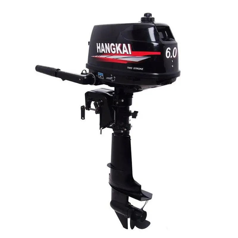 a1-339-1-1 Hangkai Water Cooled 2 Stroke 6HP Outboards Motors Petrol Powered Engine - Image 1