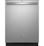 GE – 24″ Top Control Built-In Hybrid Tub Dishwashers with Dry Boost – Stainless Steels