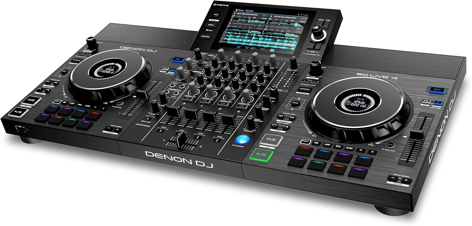 a1-65-1-1 Denon DJ SC LIVE 4 4-Decks Standalones DJ - Image 1