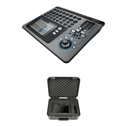 a1-93-1-1 QSC TouchMix-16 Compact Digital Mixers with Watertight Road Case Kits - Image 1
