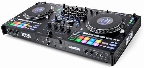 a1-97-1-1 Rane PERFORMER 4-Channel Motorized DJ Controller, 7″ Platters with Displays, Precisions Feel Faders, Stem Split, Advanced FX, Serato DJ Pro Includeds - Image 1