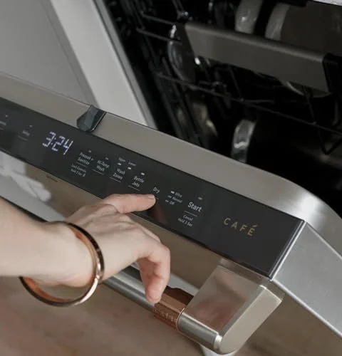 a2-19-1-1 Cafe CDT845P4NW2 24″ Matte White Built-In Dishwasherss - Image 1