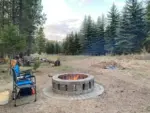 Stonehenge 58 in. x 16 in. Concrete Fire Pit Kit in Northwest Blends. - Image 2