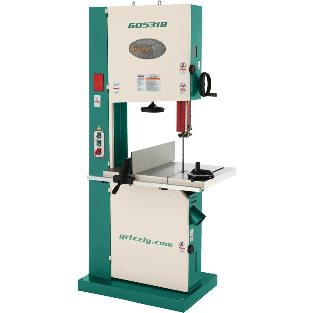b6-1-1-1 Grizzly G0531B – 21″ 5 HP Industrial Bandsaw w/ Brake - Image 1