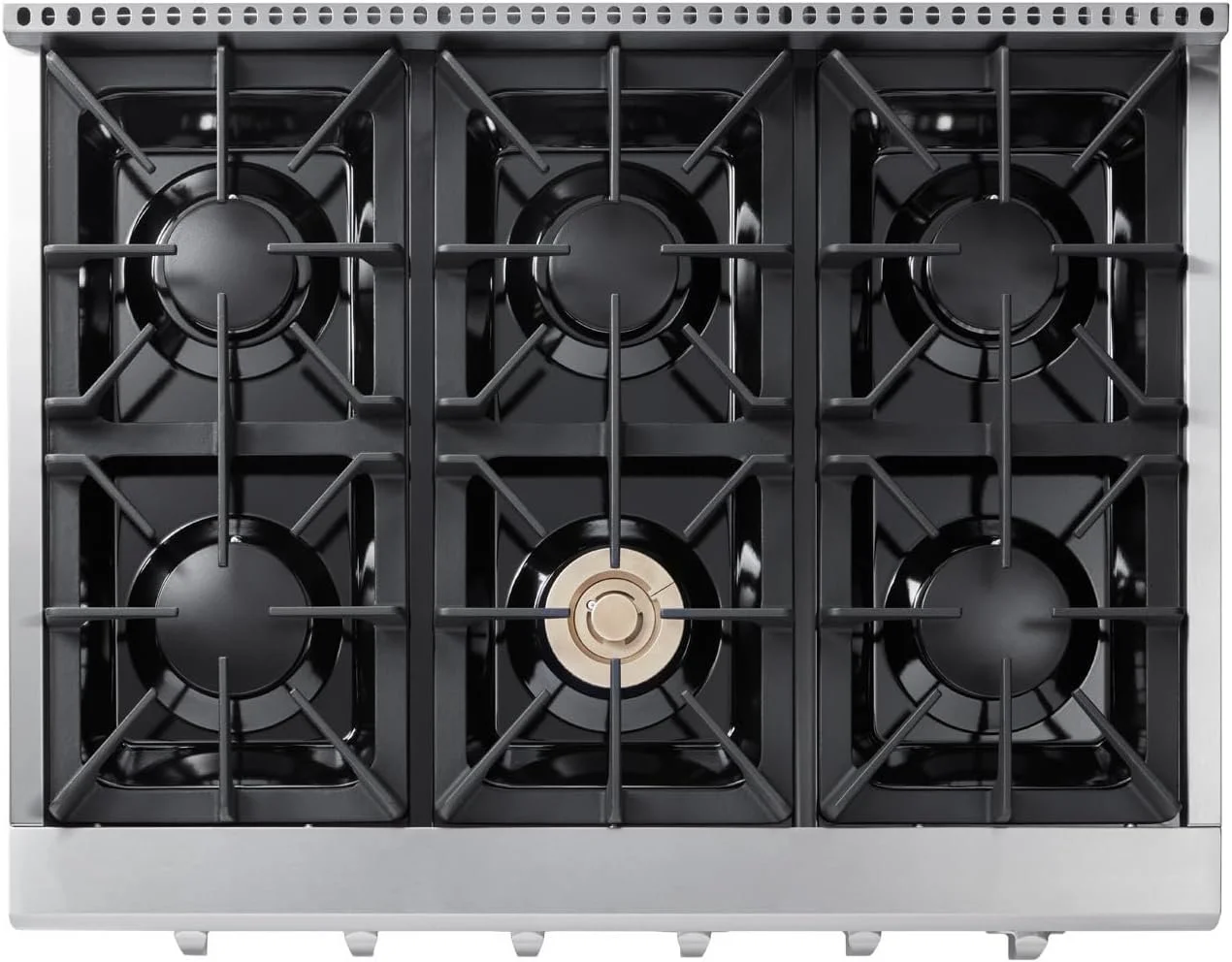 bhio44-2-1-1 Thor Kitchen 36 Inch Gas Rangetops HRT3618U - Image 1