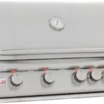 Blaze 32 Inch 4-Burner LTE Gas Grills with Rear Burner and Built-in Lighting System