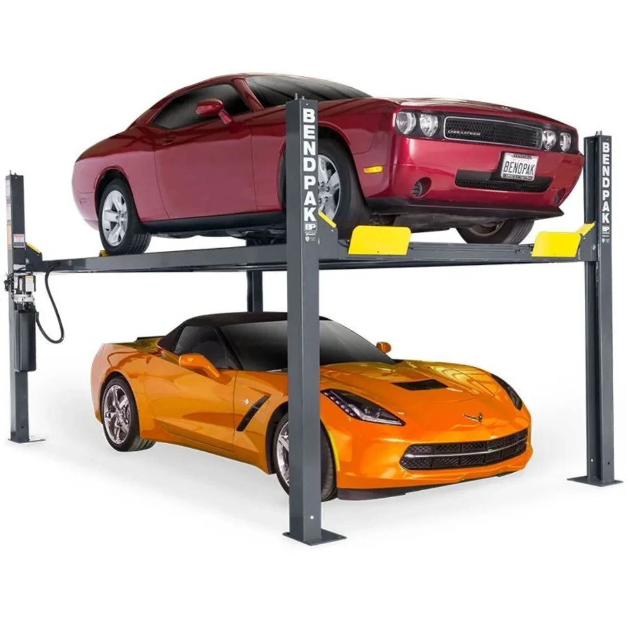 c1-22-1-1 Bendpak HD-9 9,000-Lb. Capacity Standard Width 4 Post Car Lifts - Image 1