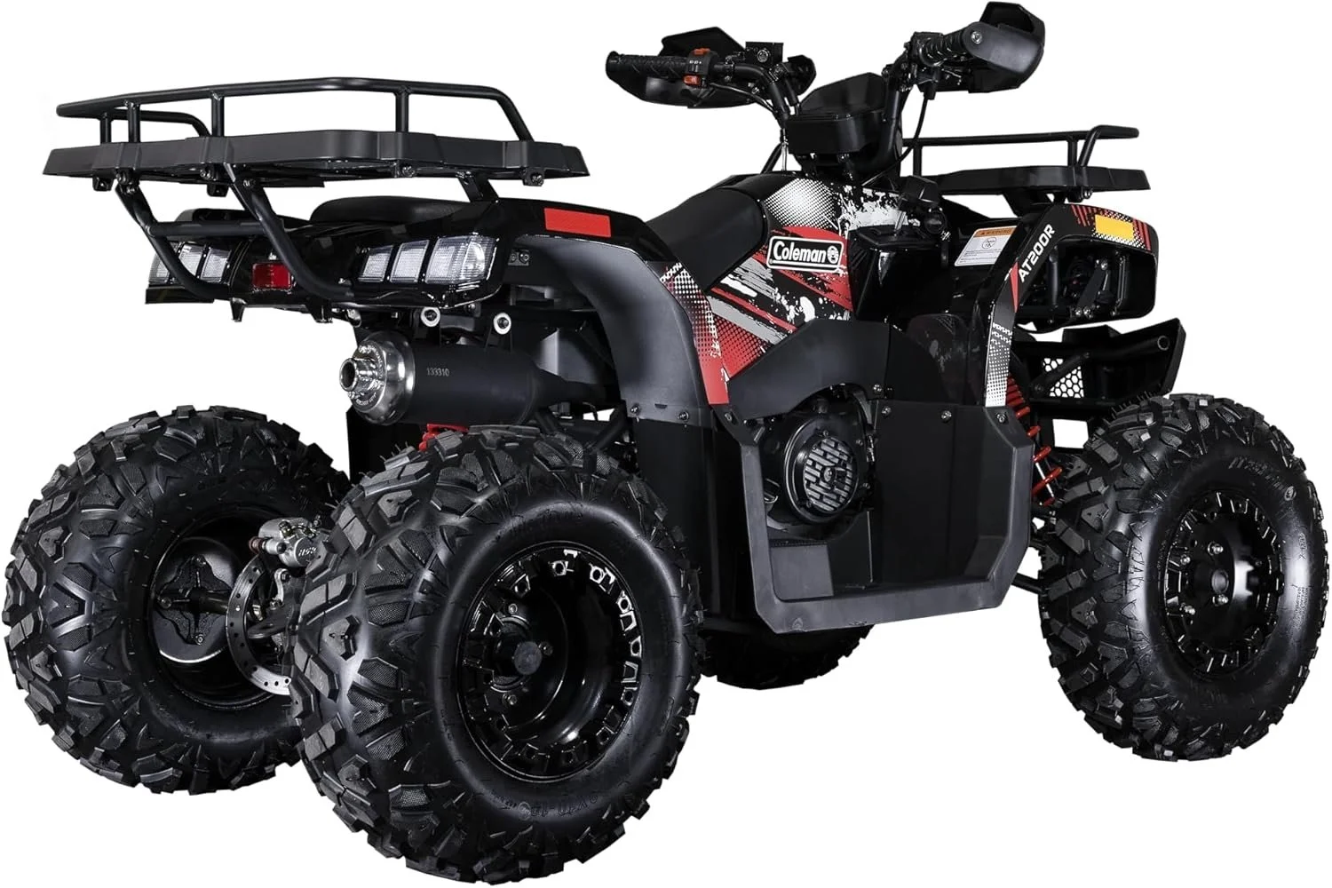 cole1-2-1-1 Colemann Powersportss AT200R 169cc Gas Powered Adult ATV - Image 1