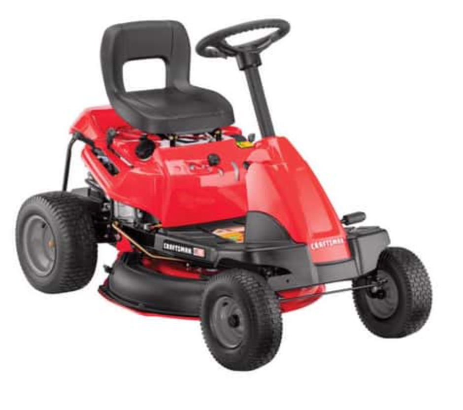 d8ac11cdc2a30fcbb6ac26a981f4a9969008da6bb3a20c3367522251223166f6 CRAFTSMAN R110 | 30-in Riding Lawn Mower | 10.5-HP Briggs and Stratton Engine | 344cc - Image 1