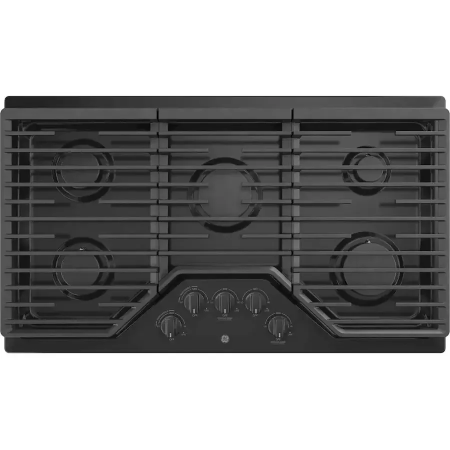 dd11-2-1 GE 36″ Built-in Gas Cooktops JGP5036DLBB - Image 1
