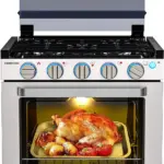 Camplux 21 Inches RV Stove Gas Range Oven 3 Burners Cooktops