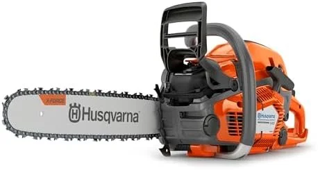 dddd1-2-1 Husqvarna 967690628 545 Mark II 3.6 HP 2-Cycle X-Torq Engine 50.1cc 20 in. Gas Chainsaw with Adjustable Chain Oil Pump for Professional Trees Felling and Limbing - Image 1