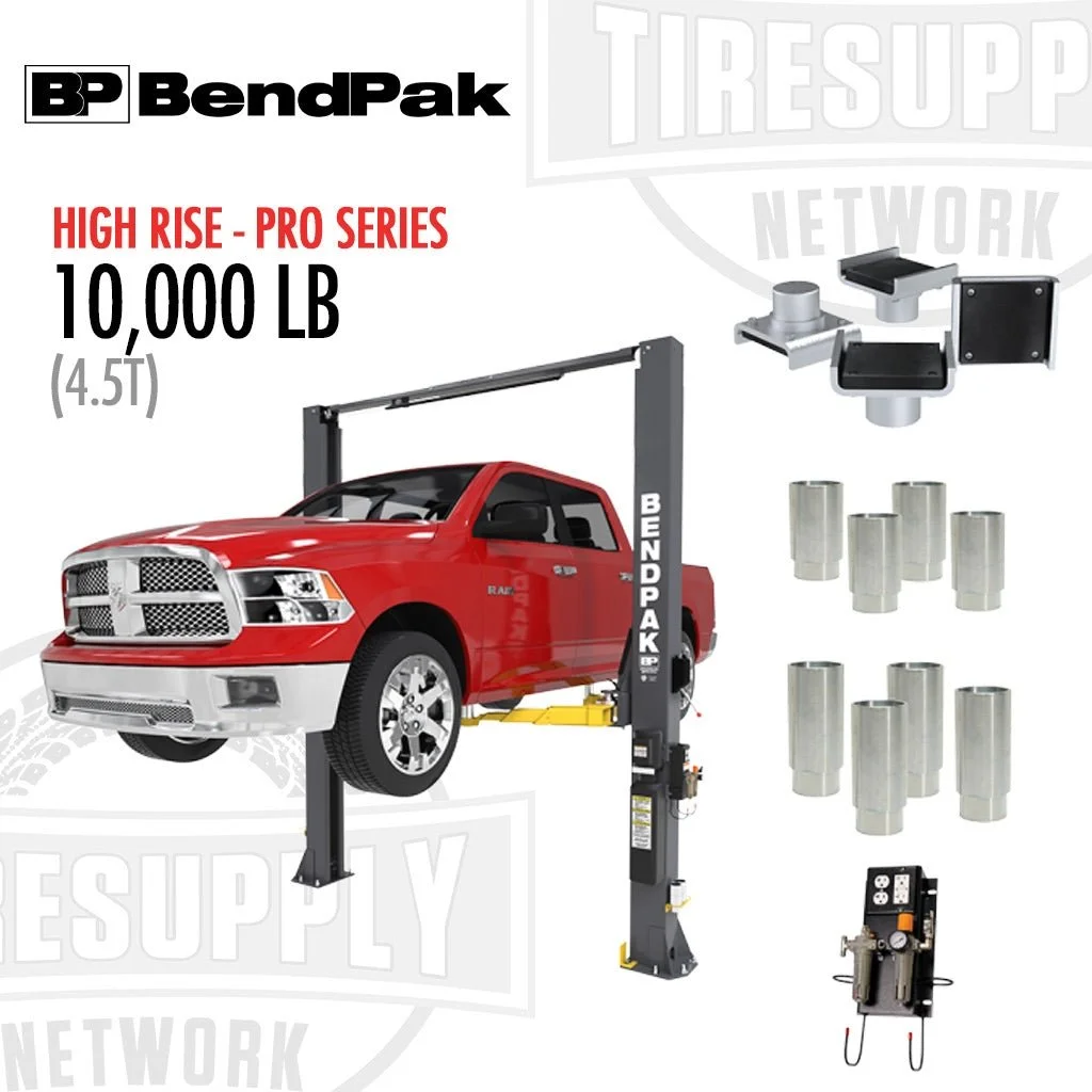 e1-22-1-1 BendPak Pro-Series 10APX High-Rise Two Post Car Lifts - Image 1