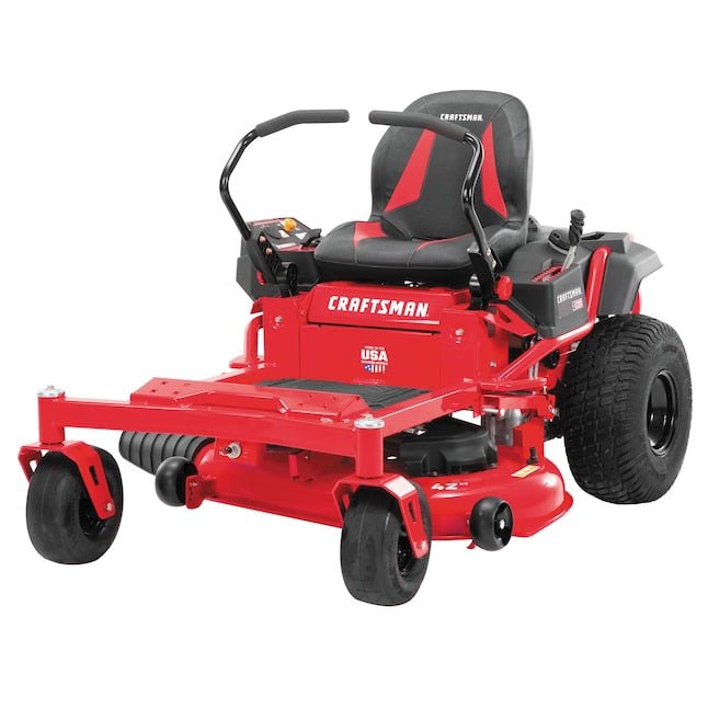 f69117bfd1c27c0a57add3271e05a27e5295e4baae00ae8b789c4ec42d37981d.jpg CRAFTSMAN Z5200 | 42 in Gas Zero-Turn Riding Lawn Mower | 20HP Kohler 7000 Twin-Cylinder Engine | High Back Seat (17RRFACS093) - Image 1