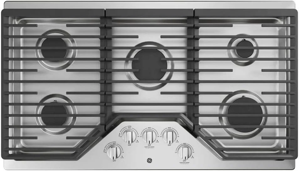 ffdd11-2-1 GE 36-Inch Built-in Gas Cooktops JGP5036SLSS - Image 1