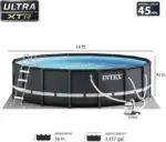 Intex Ultra XTR 14 ft. Round 42 in. Deep Soft Sided Above Ground Swimming Pools - Image 3