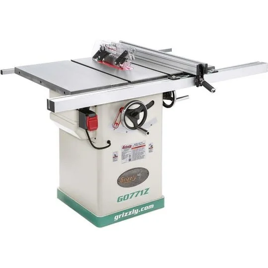 go1-1-1 Griizzly G0771Z 10″ 2 HP 120V Hybrid Table Saw with T-Shaped Fence - Image 1