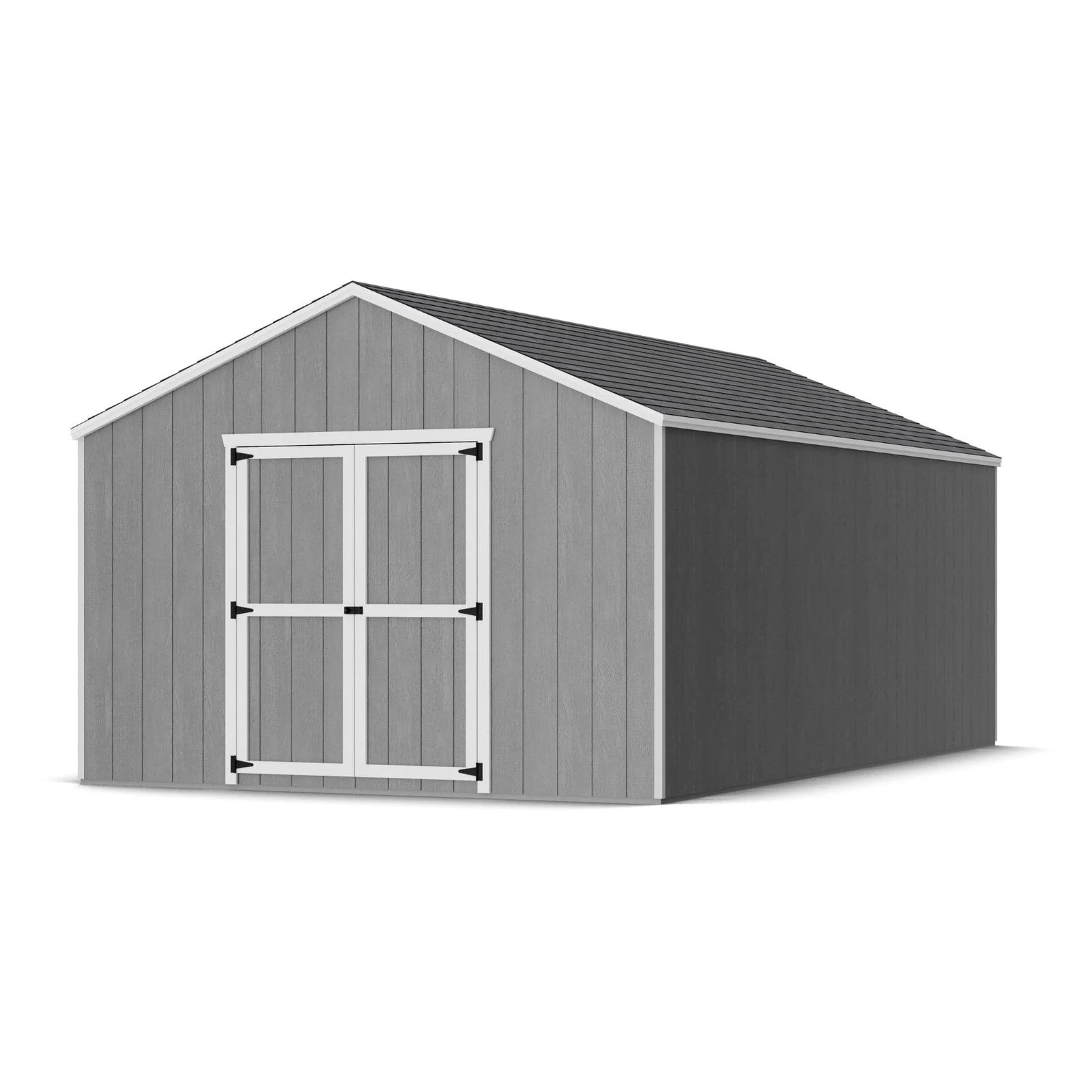 h1-24-1-1 Little Cottage Co Value Gable Wood Shed Kits - Image 1