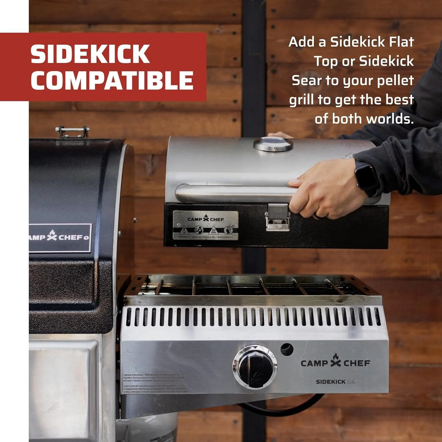 h3-2-1 Camp Chef Woodwind Pro 36 Pellet Grills PG36WWSB - Image 1