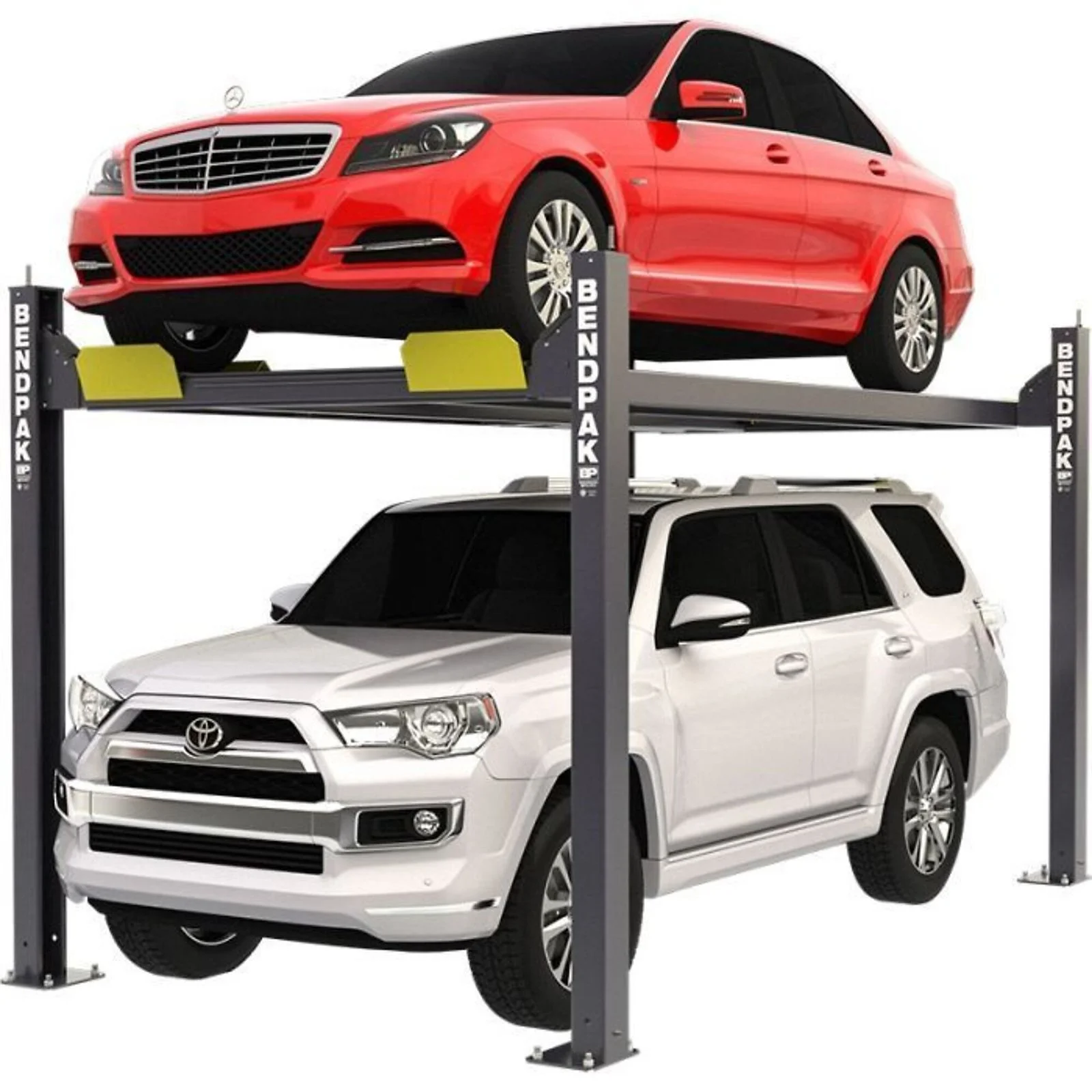 k1-19-1-1 BendPak 4-Post Compact Cars Lift, 7000-Lb. Capacity, - Image 1