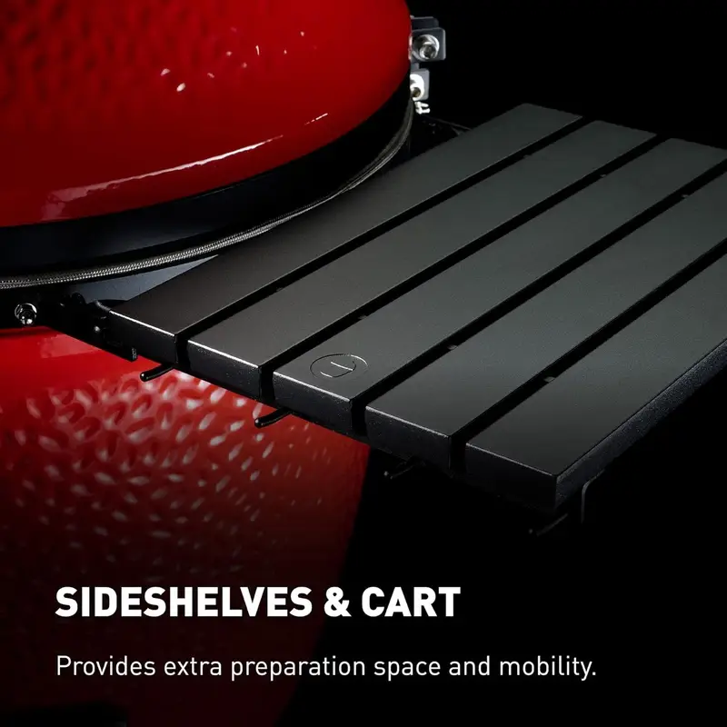 l3-2-1 Kamado Joe Big Joe I 24 in. Blaze Red Ceramic Charcoal Grills - Image 1