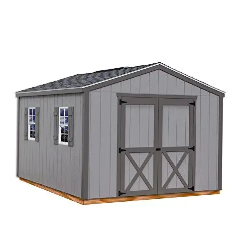 l4-1-1 Best Barns Elm 10 ft. x 12 ft. Woods Storage Shed Kit with Floor elm_1012df - Image 1