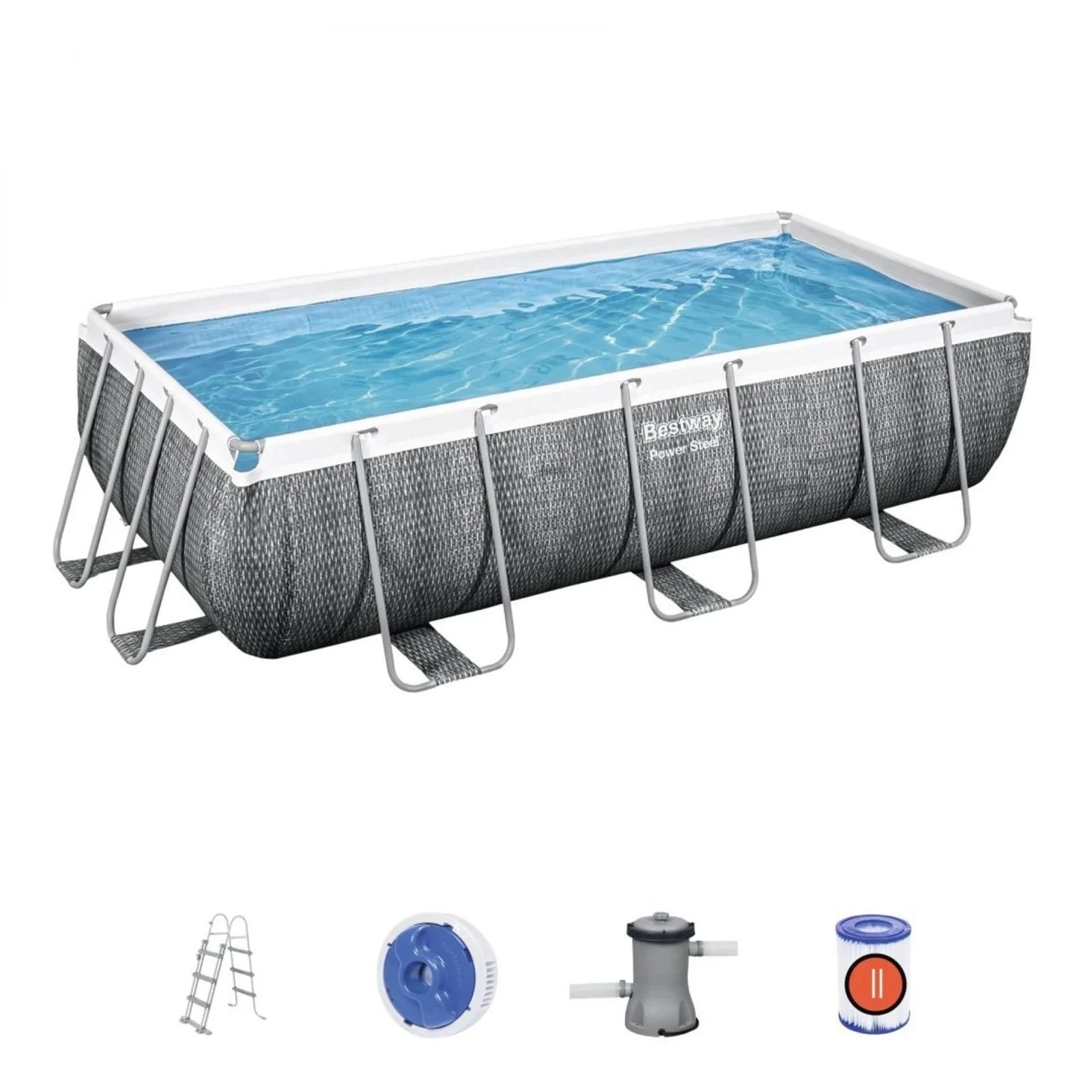 m1-9-1-1 Bestway Power Steel Above Grounds Framed Pool 56721-3 - Image 1