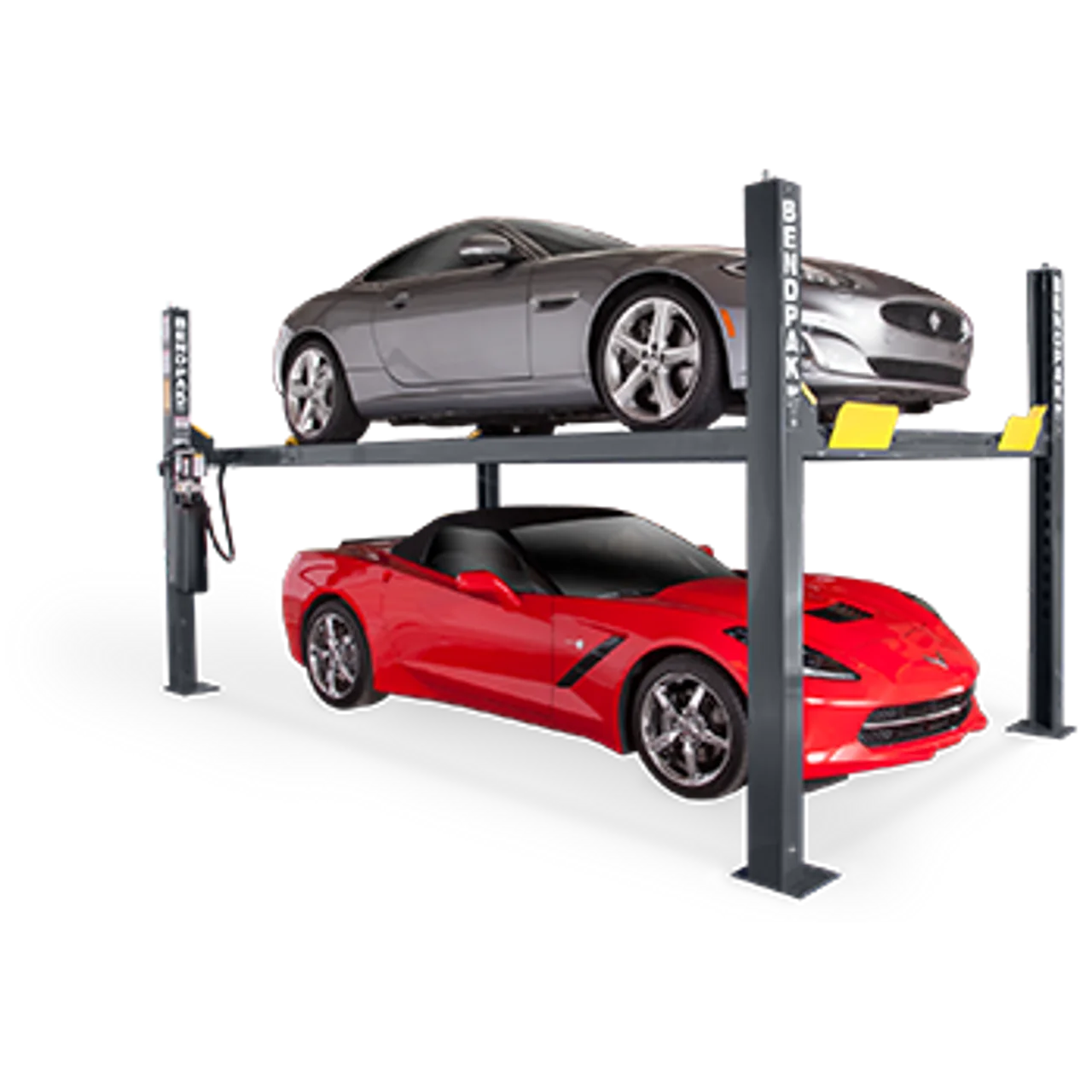 n1-19-1-1 BENDPAK HD-9XL 9,000-lb. Capacity / Four-Posts Lift / Standard Width / Extended Length - Image 1