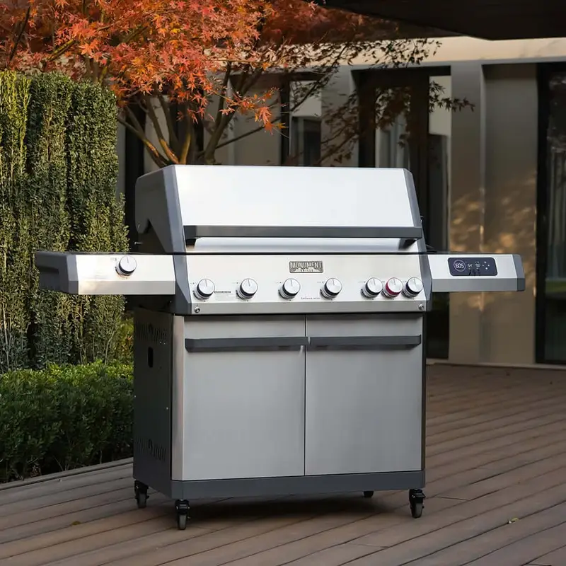 o1-5-1 Monument Grills Eminence 605 Advanced Stainless Natural/Propane Gas Grills Eminence 605 - Image 1