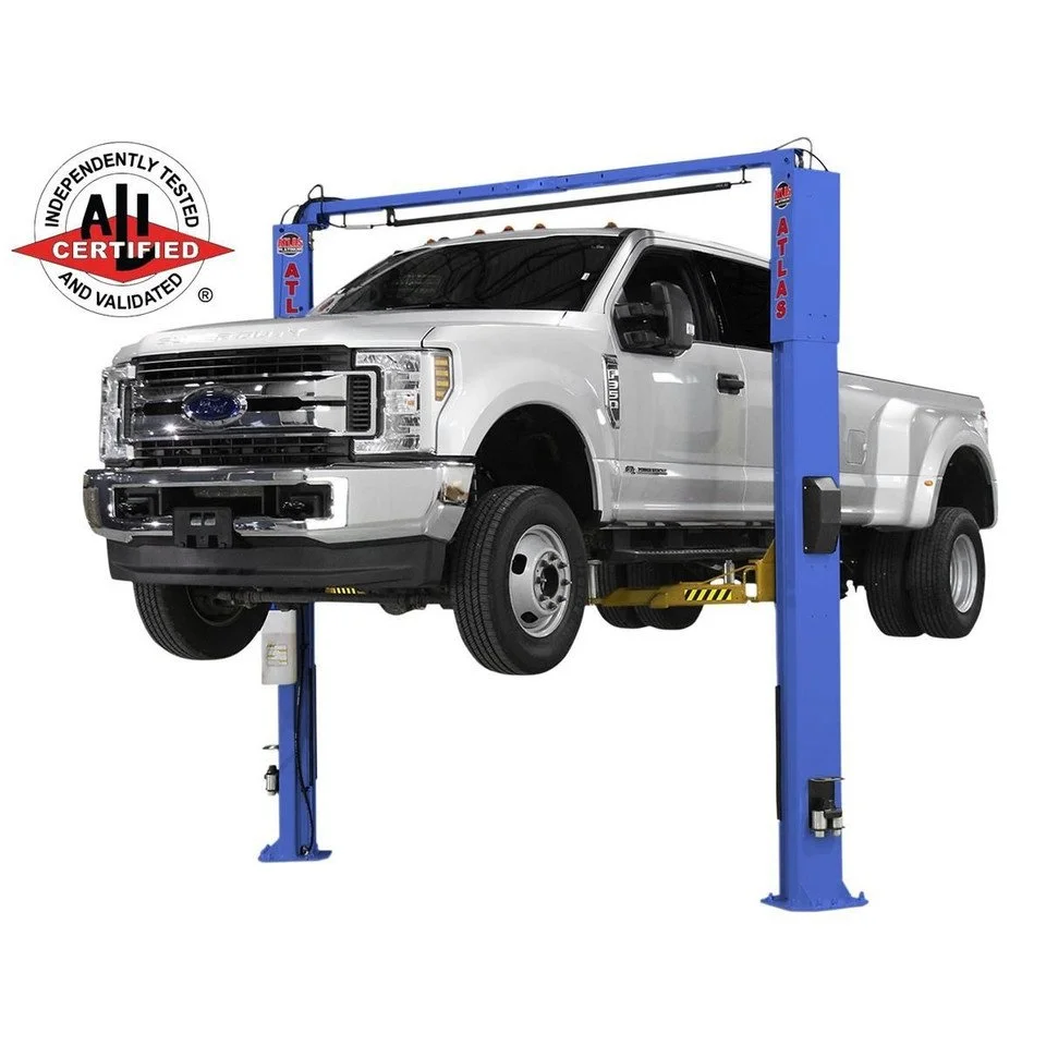 p1-19-1-1 Atlas Equipment Platinum PVL10 ALI Certified Commercials Overhead 10,000 lb. Capacity 2-Post Lift - Image 1