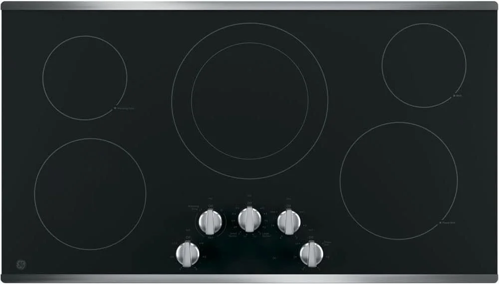 q11-2-1 GE 36″ Built-In Electric Cooktops JP3036SLSS - Image 1