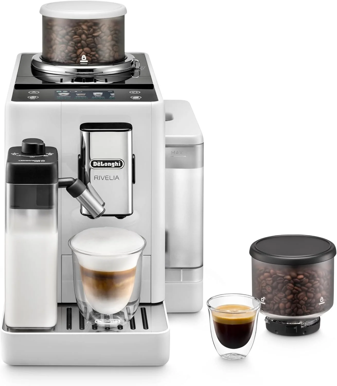 qwe1-2-1 De’Longhi Rivelia Automatic Espresso Machines - Image 1