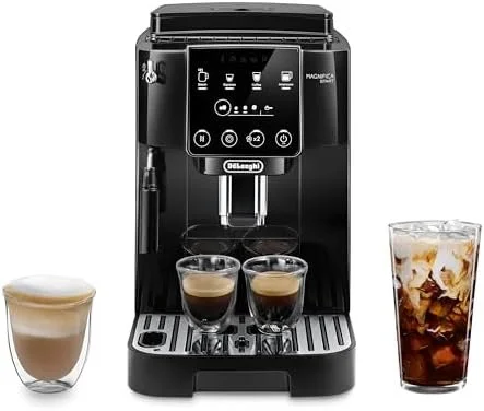 qwertyuiokjhbv1-2-1 De’Longhi Magnifica Start Automatic Espresso Machine with Manual Milk Frother & Built in Grinder – 3 One-Touch Recipes, Easy-to-Clean, Home Barista Coffee Maker for Lattes, Cappuccino, Iced Coffees - Image 1