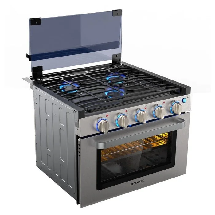 rvo1-1 Camplux 17″ RV Oven with 3 Burners Cooktops - Image 1