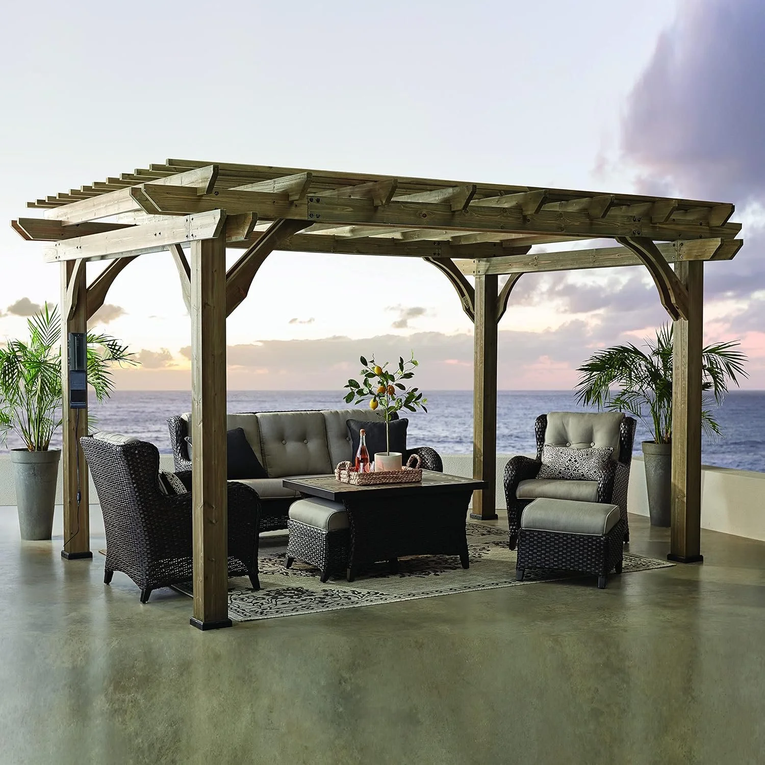 s1-7-1-1 Backyard Discovery Somervilles Pergola - Image 1