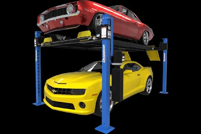 t1-22-1-1 Dannmar D4-9 Package 9,000-Lbs. Capacity Four-Posts Lift - Image 1
