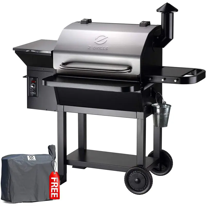 t1-6-1-1 Z Grills Wood Pellet Ultimate 8-in-1 Smoker Grills 1000E - Image 1