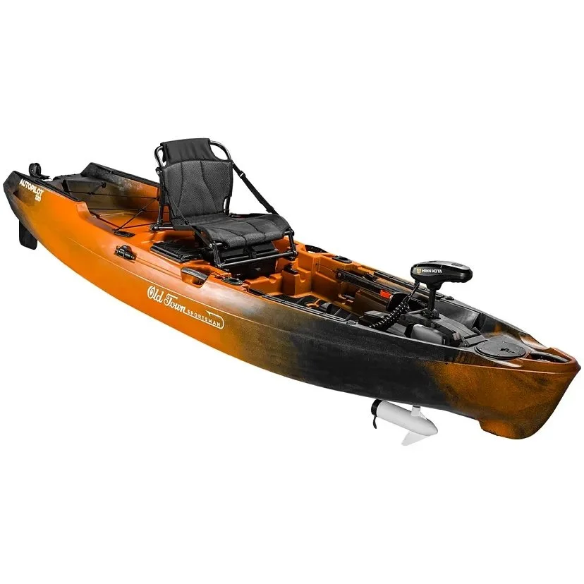 u1-10-1-1 Old Town Sportsman AutoPilot 120 Motorized Kayak Steels - Image 1