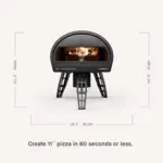 Gozney Roccbox Outdoor Pizza Ovens, Black, Portable, Gas & Wood Fired, Restaurant-Grades - Image 2