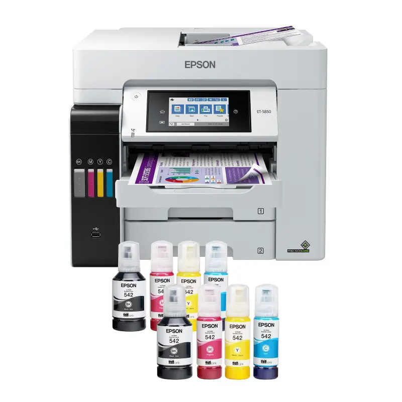 v1-17-1 Epson EcoTank Pro ET-5850 Color Lasers - Image 1