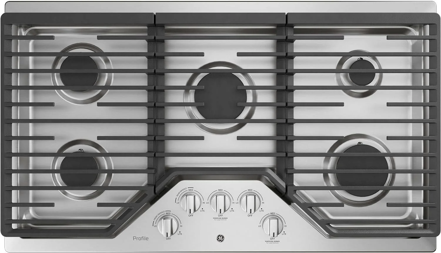 vv11-2-1 GE Profile Built-In Gas Cooktops PGP7036SLSS - Image 1
